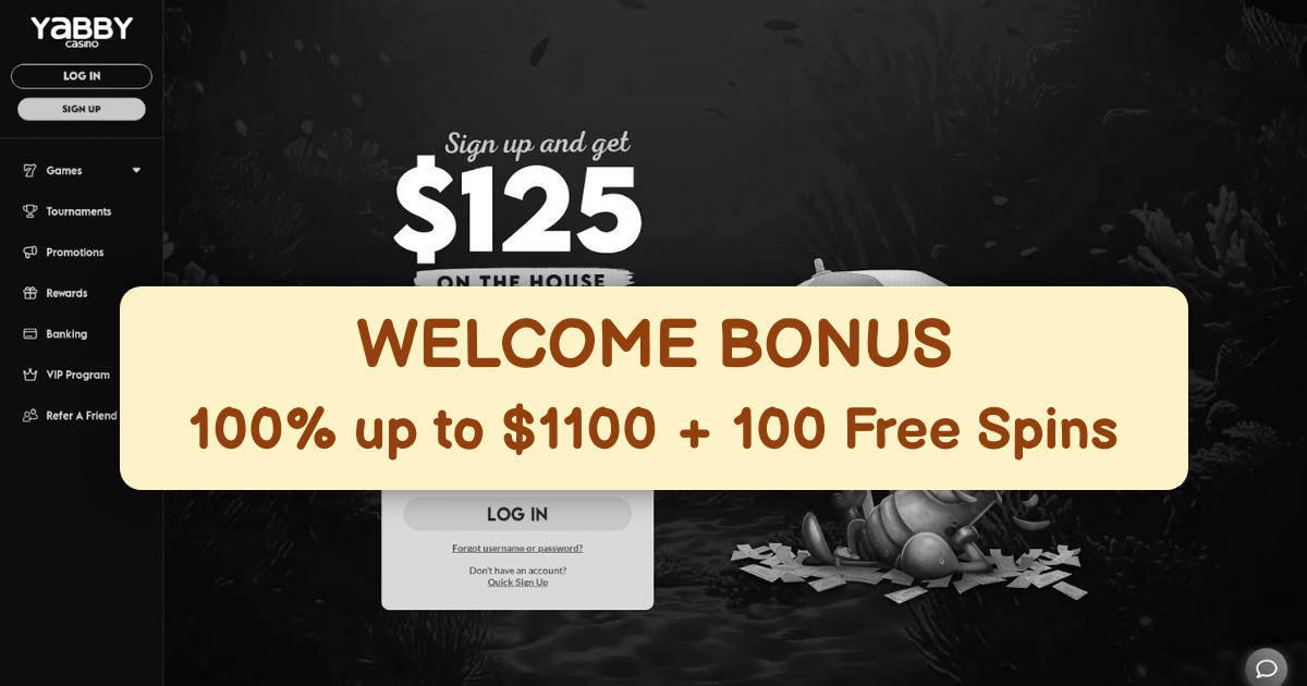 Yabby Casino Free Spins & No Deposit Bonus Codes USA
